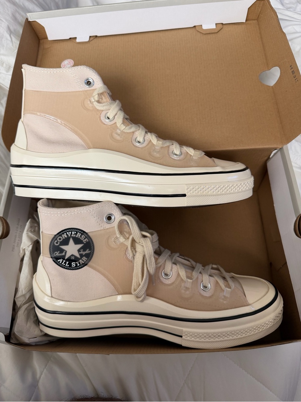 Converse x Kim Jones Chuck Taylor Beige chuck 70 size9.5 women’s  7.5 men’s
